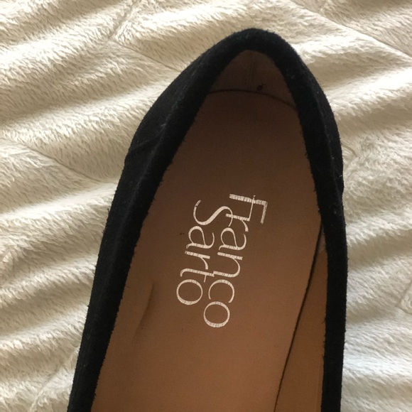 franco sarto dana suede chain loafer